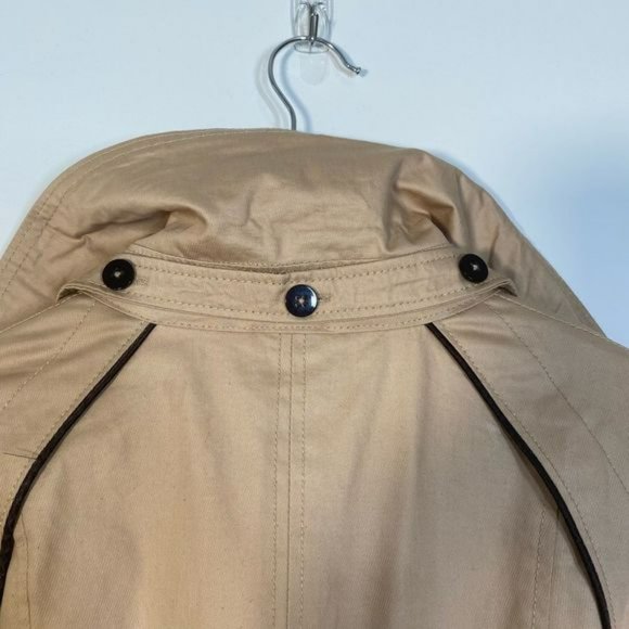 Soia &?Kyi Trench?Coat Sz M - Picture 8 of 14